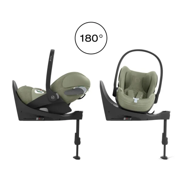 Cybex Cloud T PLUS I-Size autokrēsliņš mazuļiem 45-87cm krāsa Sage Green