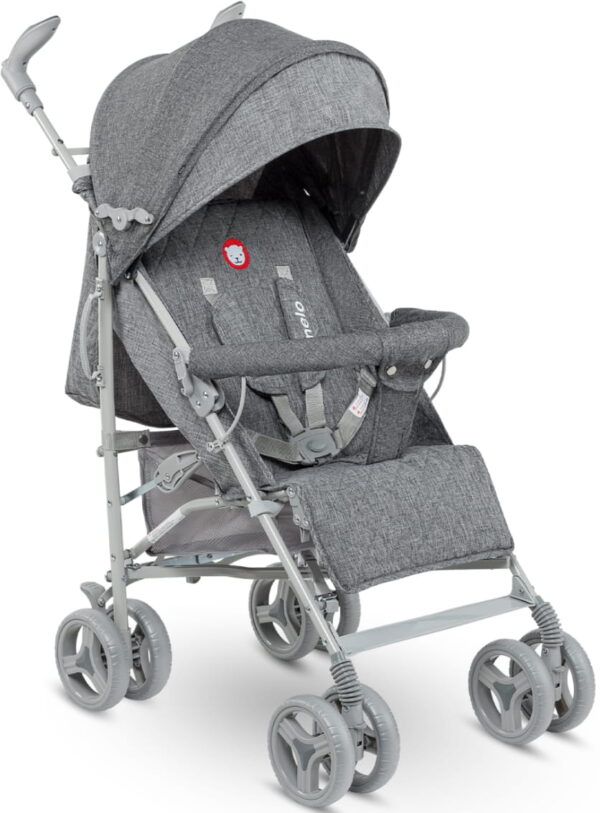 Ratini.lv | Irma bērnu ratiņi krāsa Grey/Dark Grey bilde #3