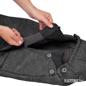 Maxi Cosi Gereral footmuff ratu guļammaiss krāsa Nomad Black