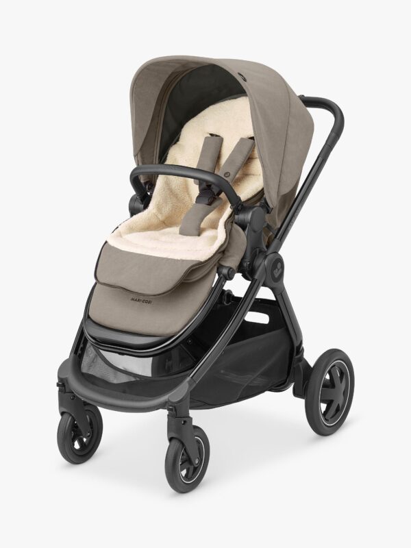 Ratini.lv | Footmuff 2in1 ratu guļammaiss krāsa Twillic Truffle bilde #11