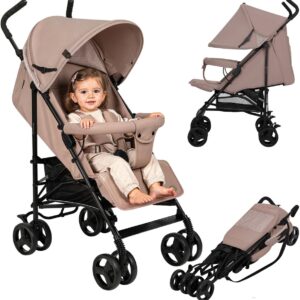 Lionelo ELIA bērnu ratiņi krāsa Beige Taupe