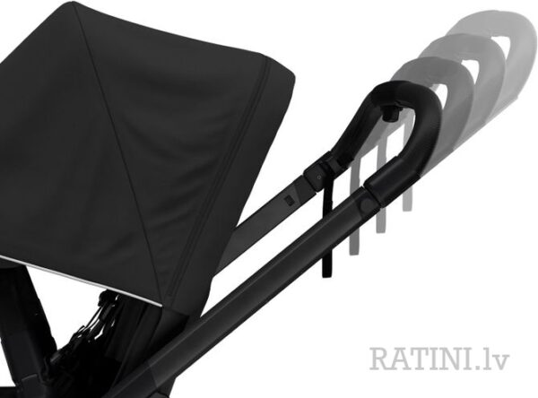 Ratini.lv | Shine bērnu ratiņi krāsa Black on Black bilde #13