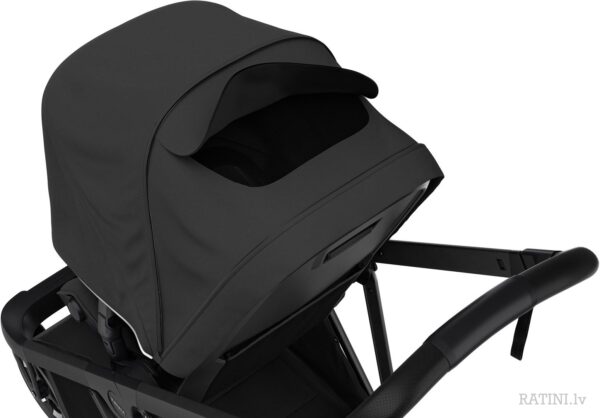Ratini.lv | Shine bērnu ratiņi krāsa Black on Black bilde #15