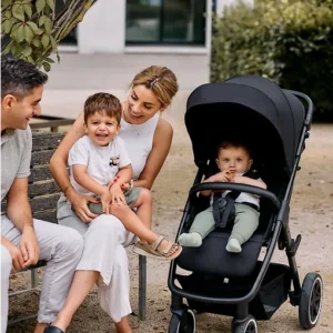 ABC Design AVUS 2 Air bērnu pastaigu ratiņi krāsa Coal