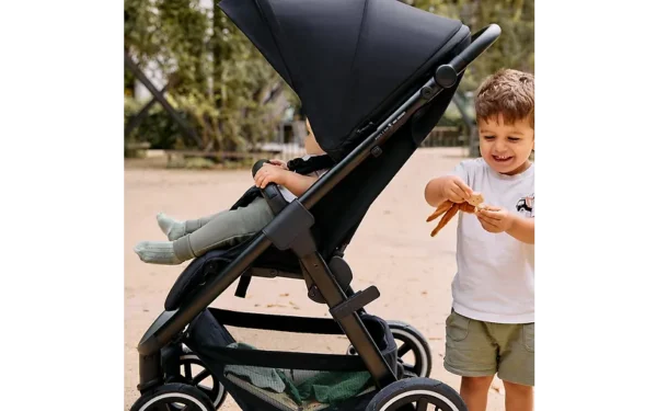 ABC Design AVUS 2 Air bērnu pastaigu ratiņi krāsa Coal