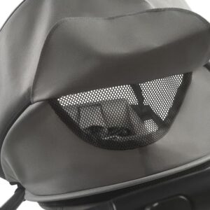 LecLercBaby Influencer AIR bērnu ratiņi krāsa Violet Grey
