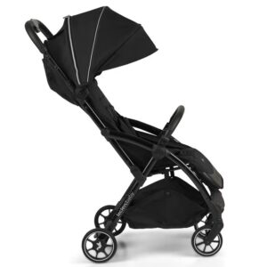 LecLercBaby Influencer AIR bērnu ratiņi krāsa Piano Black