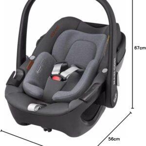Maxi Cosi Pebble 360 autokēsliņš 40-83cm krāsa Select Grey