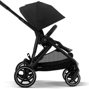 Cybex Gazelle S bērnu pastaigu ratiņi krāsa Moon Black