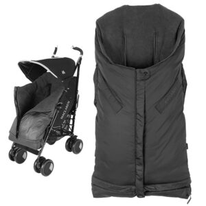 Maclaren Expandable pagarināmais ratu maiss krāsa Black