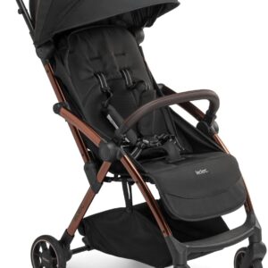 LecLercBaby Influencer bērnu ratiņi krāsa Black Brown