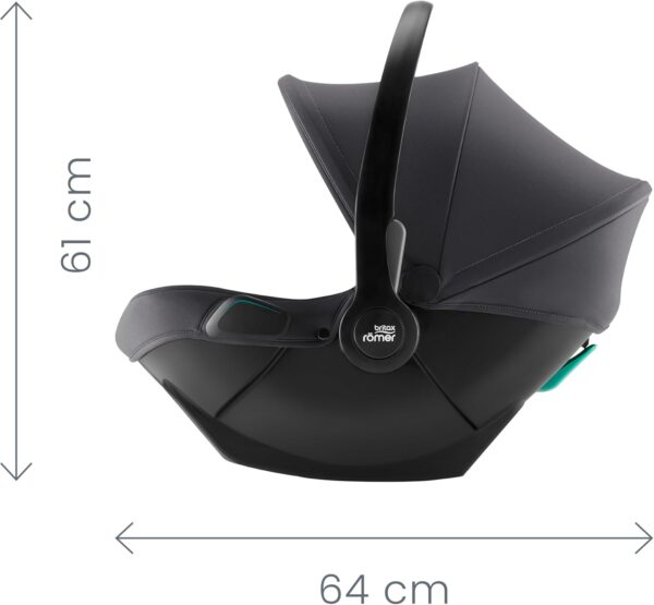 Ratini.lv | Baby Safe Core mazuļu autokrēsliņš 40-83cm krāsa Midnight Grey bilde #9