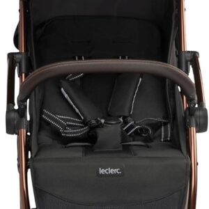 LecLercBaby Influencer bērnu ratiņi krāsa Black Brown