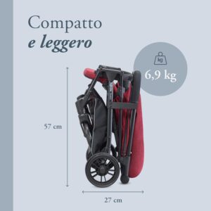 Inglesina Sketch bērnu ratiņi krāsa Red
