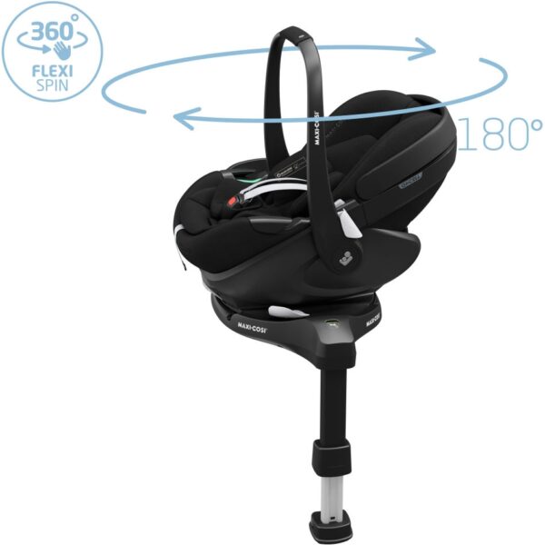 Ratini.lv | Pebble 360 PRO 2 autokrēsliņš 40-87cm krāsa TWILLIC BLACK bilde #7