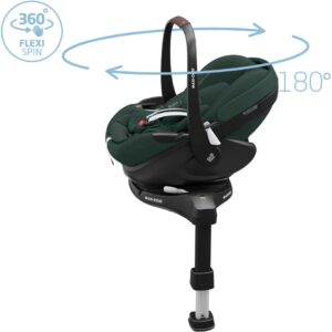 Maxi Cosi Pebble 360 PRO 2 autokrēsliņš mazuļiem 40-87cm krāsa TWILLIC GREEN