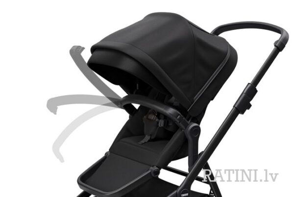 Ratini.lv | Thule Sleek ratiņi krāsa Midnight Black on Black bilde #13