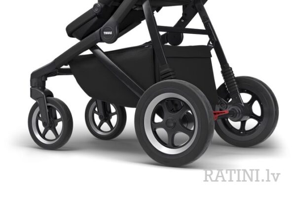 Ratini.lv | Thule Sleek ratiņi krāsa Midnight Black on Black bilde #17