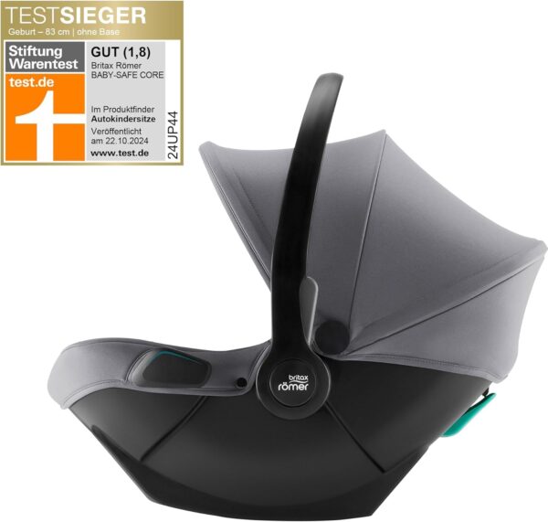 Ratini.lv | Baby Safe Core mazuļu autokrēsliņš 40-83cm krāsa Frost Grey bilde #13
