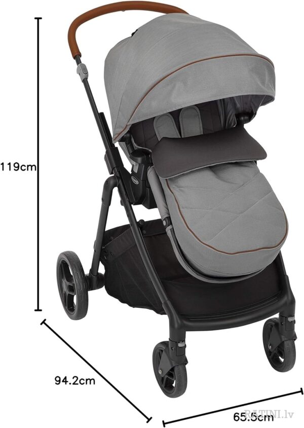 Ratini.lv | Near2Me sporta rati krāsa Steeple Grey bilde #17