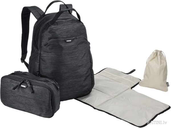 Ratini.lv | Thule Changing Backpack ratu mugursoma krāsa Black bilde #3