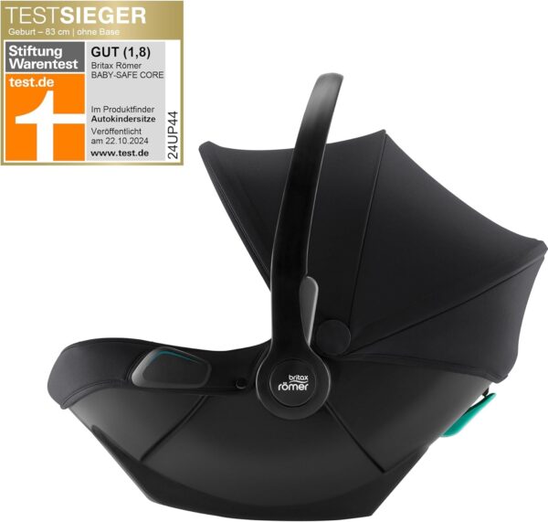 Ratini.lv | Baby Safe Core mazuļu autokrēsliņš 40-83cm krāsa Space Black bilde #9