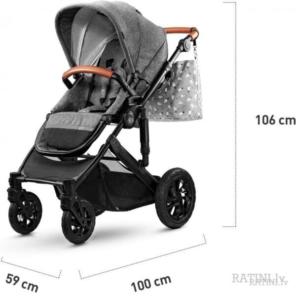 Ratini.lv | Prime 2in1 ratiņi krāsa Deep Navy bilde #27