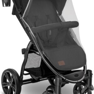 Lionelo Annet PLUS bērnu ratiņi krāsa Black Carbon