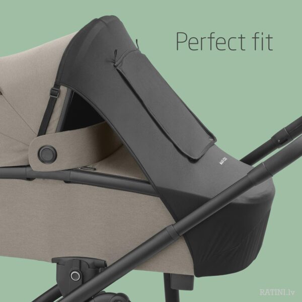 Ratini.lv | STROLLER SUN COVER ratu saulessargs krāsa BLACK bilde #3