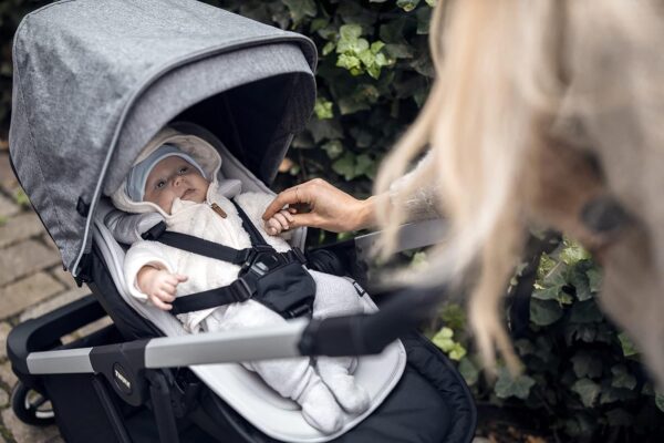 Ratini.lv | Newborn Inlay mazuļu ieliktnis krāsa Soft Grey bilde #7