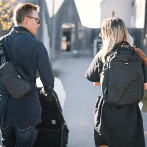 Thule Changing Backpack ratu mugursoma krāsa Black