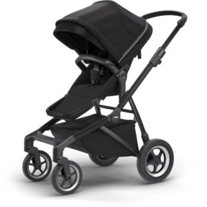 Thule Sleek ratiņi krāsa Midnight Black on Black