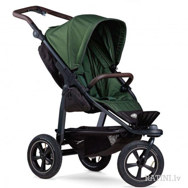 Ratini.lv | Mono 2 Sport sporta ratiņi ar AIR riteņiem krāsa Premium Grey bilde #9