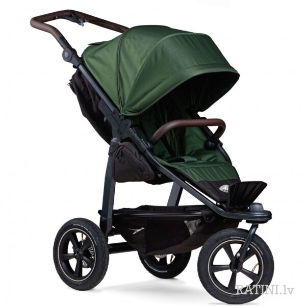 Ratini.lv | Mono 2 Sport sporta ratiņi ar AIR riteņiem krāsa Premium Grey bilde #7