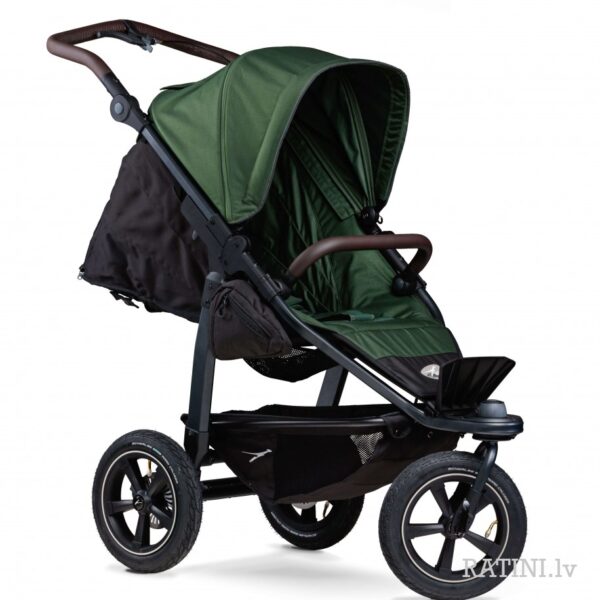 Ratini.lv | Mono 2 Sport sporta ratiņi ar AIR riteņiem krāsa Premium Grey bilde #11