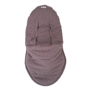 Lodger BUNKER fleece bērnu ratu guļammaiss krāsa Folklore MAUVE