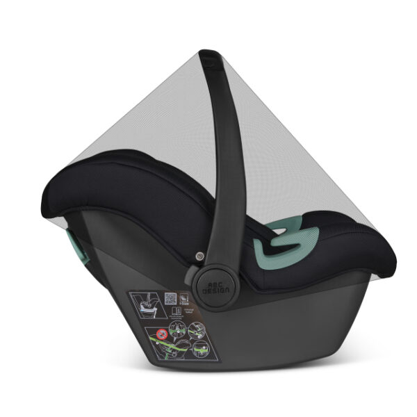 Ratini.lv | odu tīkls Tulip autokrēsliņam Black bilde #3