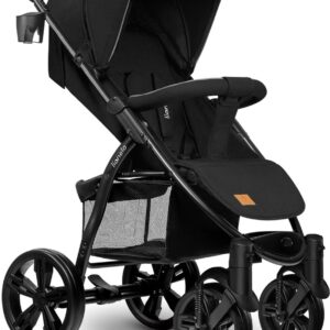 Lionelo Annet PLUS bērnu ratiņi krāsa Black Carbon
