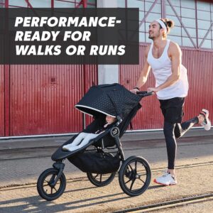 Baby Jogger Summit X3 sporta ratiņi krāsa Midnight Black