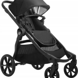 Baby Jogger City Select 2 bērnu ratiņi Tencel krāsa Lunar Black