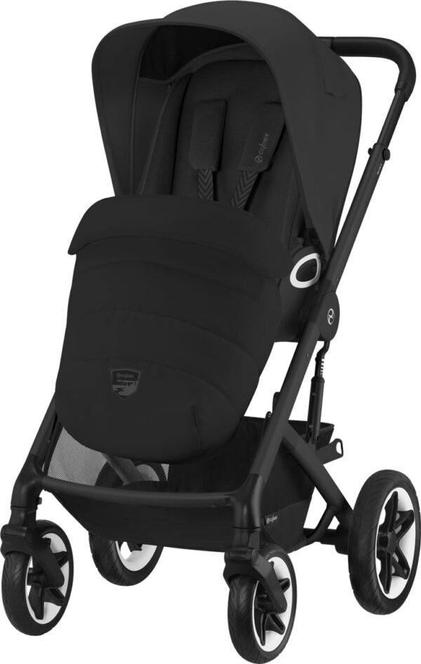 Ratini.lv | Talos S LUX bērnu ratiņi krāsa Moon Black bilde #1