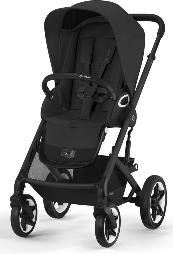 Ratini.lv | Talos S LUX bērnu ratiņi krāsa Moon Black bilde #5