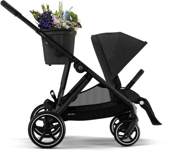 Ratini.lv | Gazelle S bērnu pastaigu ratiņi krāsa Moon Black bilde #3