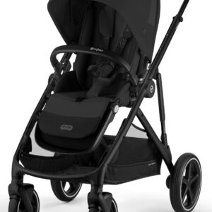 Cybex Gazelle S bērnu pastaigu ratiņi krāsa Moon Black