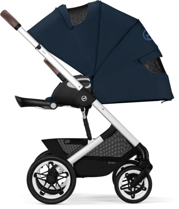 Ratini.lv | Talos S LUX bērnu ratiņi krāsa Ocean Blue bilde #9