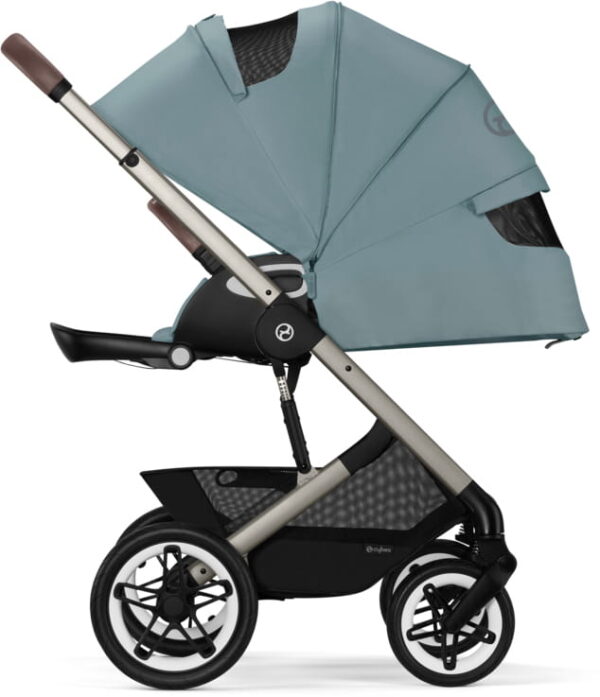 Ratini.lv | Talos S LUX bērnu ratiņi krāsa Stormy Blue bilde #13