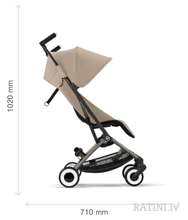 Ratini.lv | Libelle 2.0 sporta ratiņi krāsa Almond Beige bilde #37
