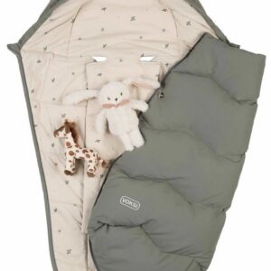 Voksi Explorer guļammaiss bērniem 0-3gadiem krāsa Meadow Green Clover