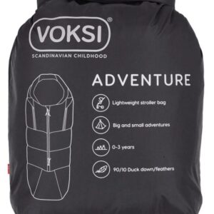 Voksi Adventure ratu dūnu guļammaiss krāsa Black SeaShell Sand