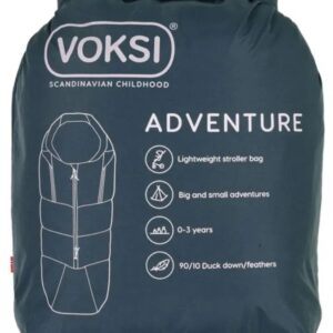 Voksi Adventure ratu dūnu guļammaiss krāsa Poppy Blue SeaShell Sand